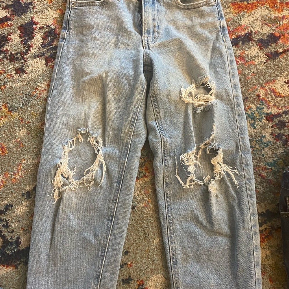 Girls distressed jeans from Maurice’s